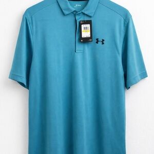 Under Armour Men's Blue Polo Shirt